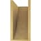 Ekena Millwork 8"W x 16"D x 16"H Classic Durham Rough Cedar Woodgrain TimberThane Corbel, Primed Tan CORUR08X16X16DURRCPR - alternate 5